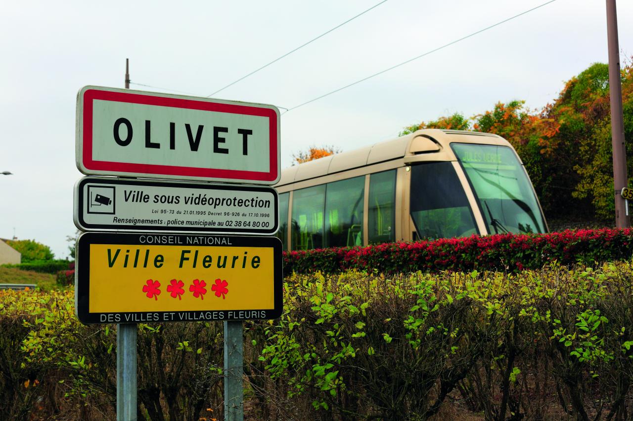 Olivet, ville fleurie