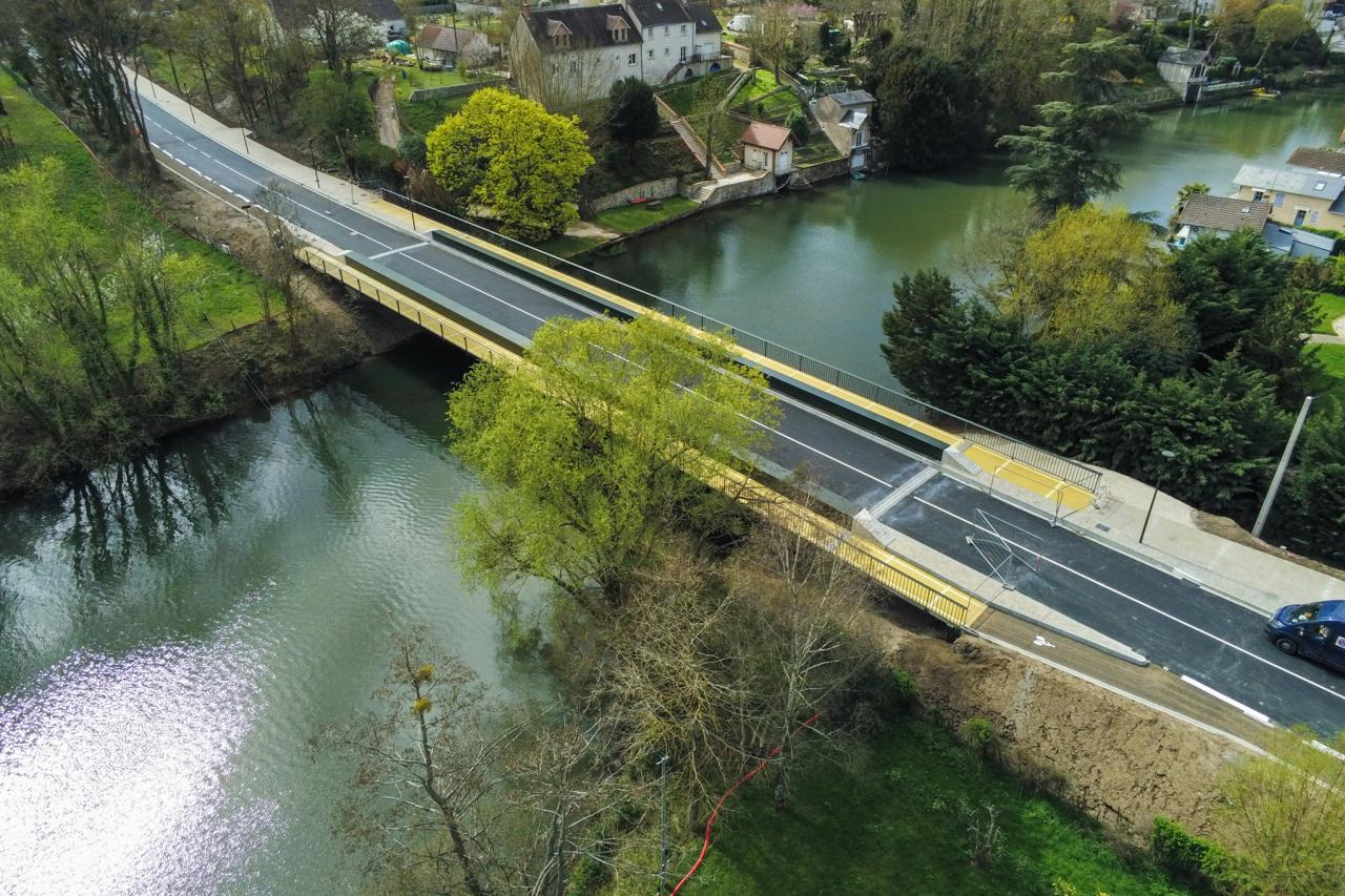 pont cotelle vue aérienne