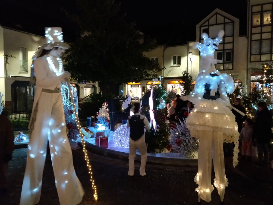 Animations sur le marché de Noël à Olivet