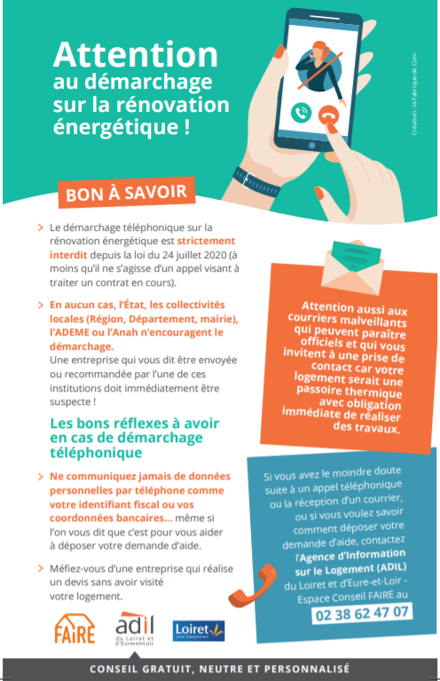 Démarchage rénovation énergétique