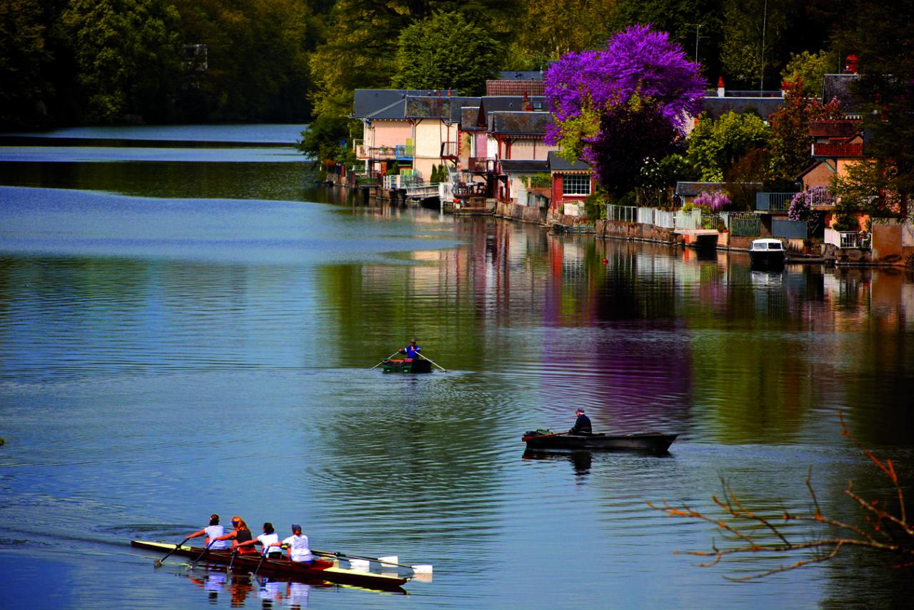 Le Loiret à Olivet