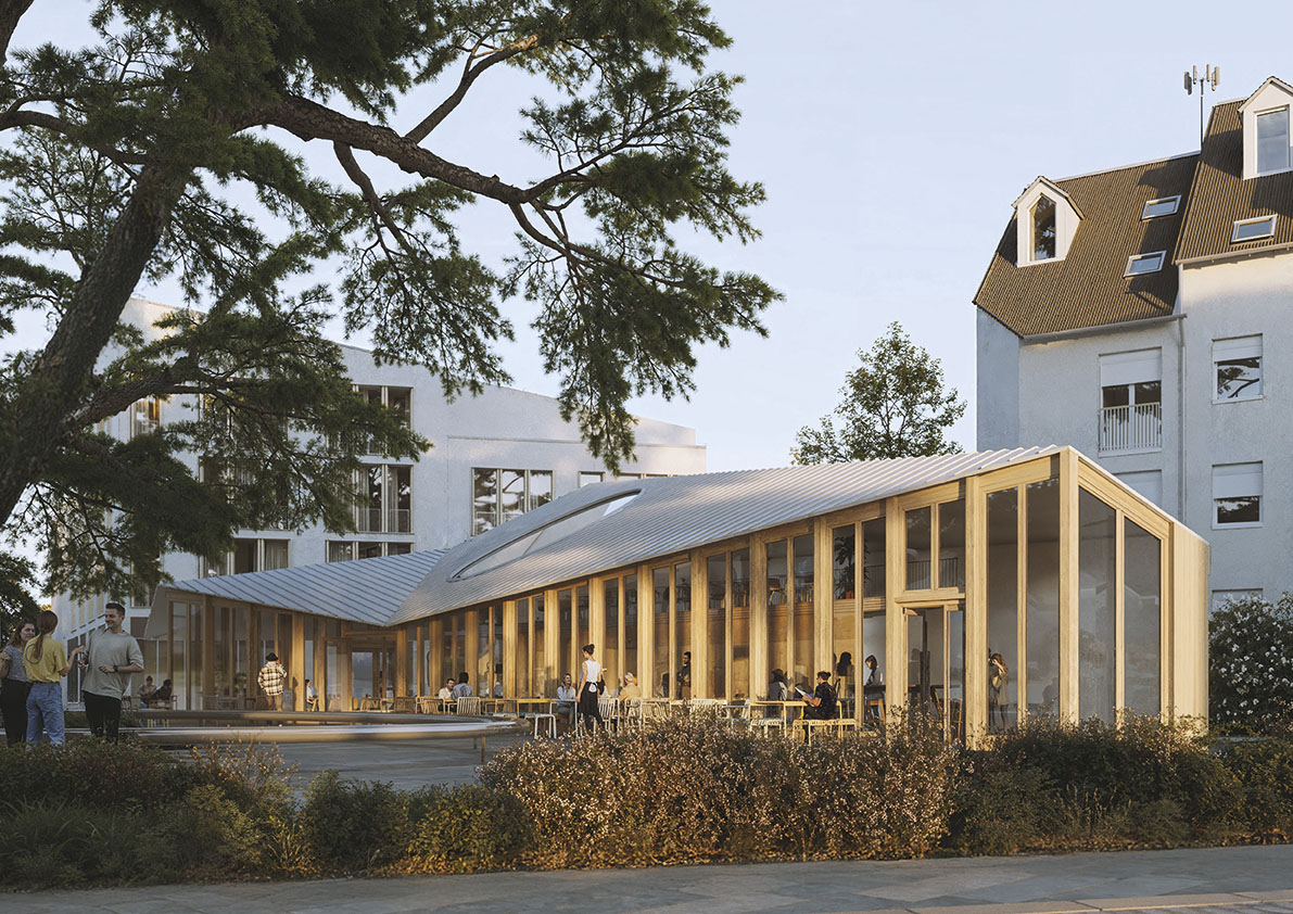 Futur "café-restaurant" du cèdre