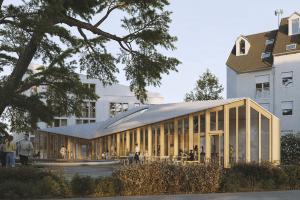 Futur "café-restaurant" du cèdre