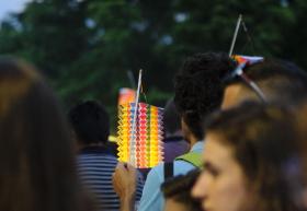 Retraite aux flambeaux, Olivet, Loiret