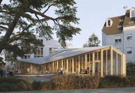 Futur "café-restaurant" du cèdre