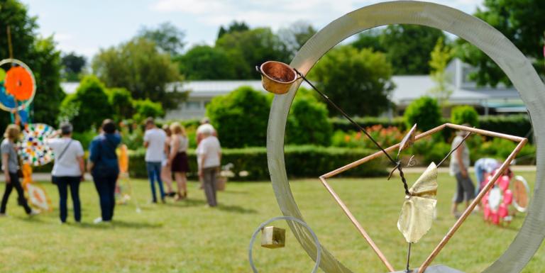 Le Grand Baz'Art dans le parc du Poutyl