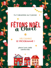 couverture de la brochure sur les animations de Noël